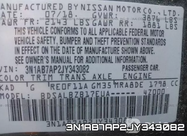 3N1AB7AP2JY343082 фото 10