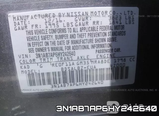3N1AB7AP6HY242640 фото 10