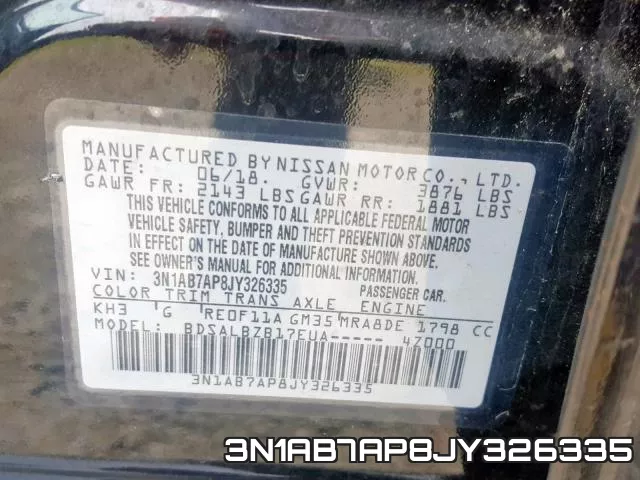 3N1AB7AP8JY326335 фото 2