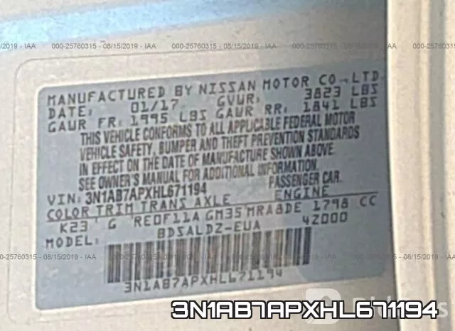 3N1AB7APXHL671194 фото 10