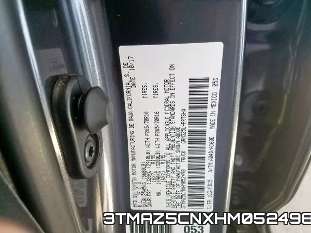3TMAZ5CNXHM052498 фото 2