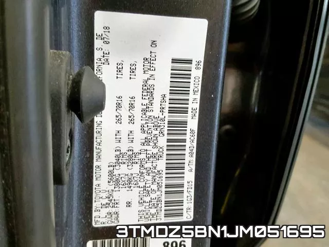 3TMDZ5BN1JM051695 фото 2