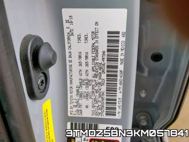 3TMDZ5BN3KM057841 фото 2