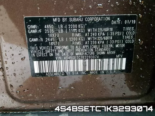 4S4BSETC7K3293074 фото 2