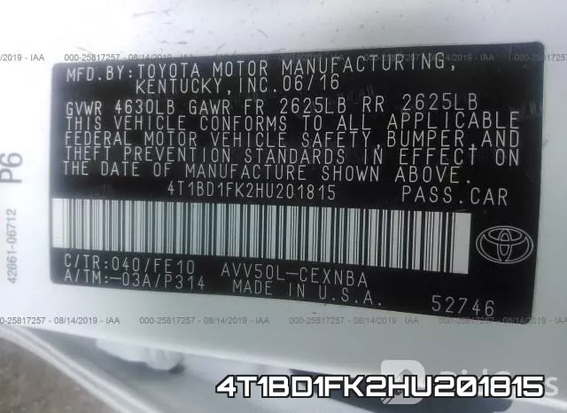 4T1BD1FK2HU201815 фото 10