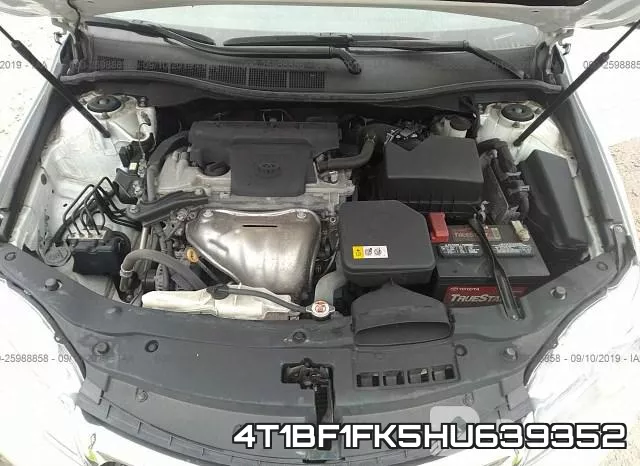 4T1BF1FK5HU639352 фото 2