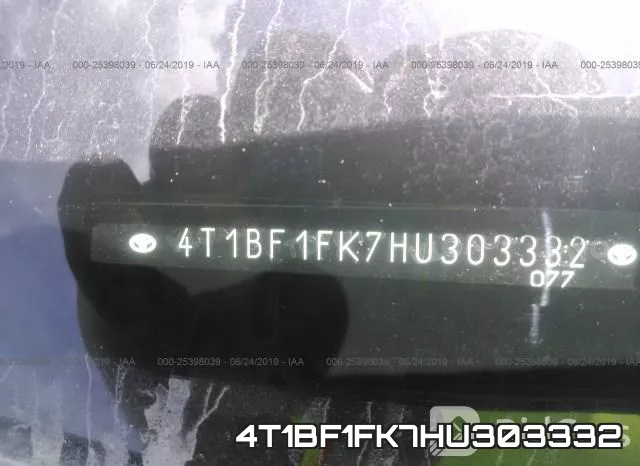 4T1BF1FK7HU303332 фото 10
