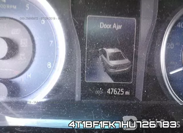 4T1BF1FK7HU726783 фото 8