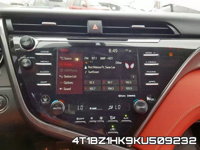 4T1BZ1HK9KU509232 фото 10