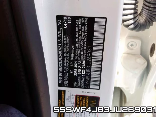 55SWF4JB3JU269031 фото 2