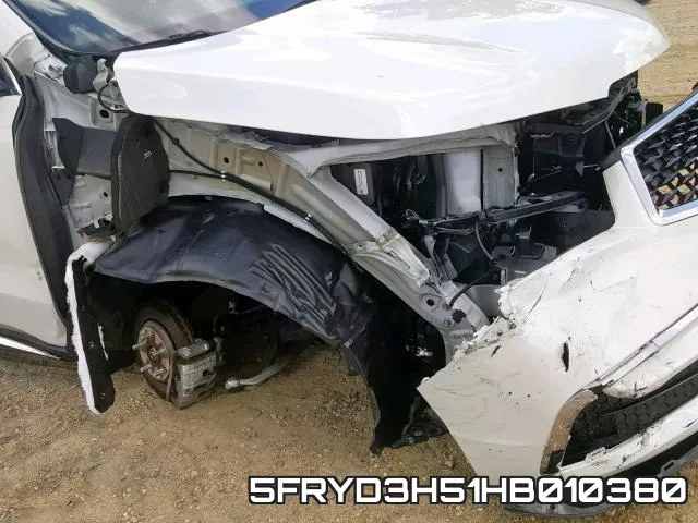 5FRYD3H51HB010380 фото 10