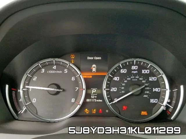 5J8YD3H31KL011289 фото 9