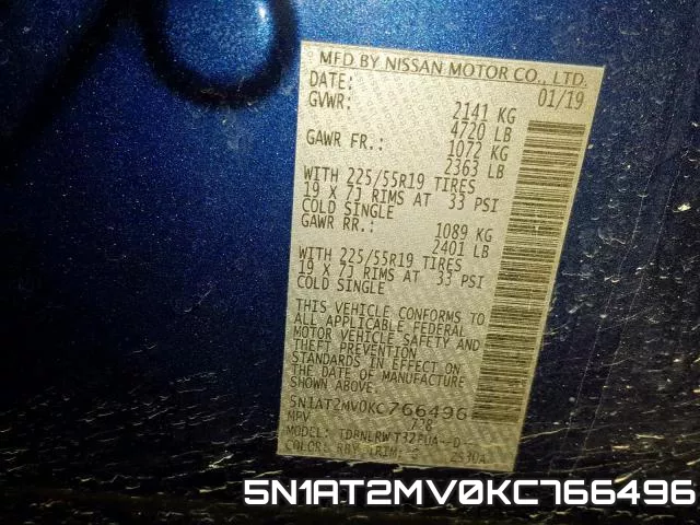 5N1AT2MV0KC766496 фото 2