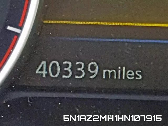 5N1AZ2MH1HN107915 фото 9