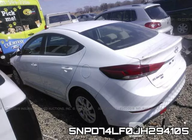 5NPD74LF0JH294105 фото 4