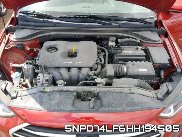 5NPD74LF6HH194505 фото 8