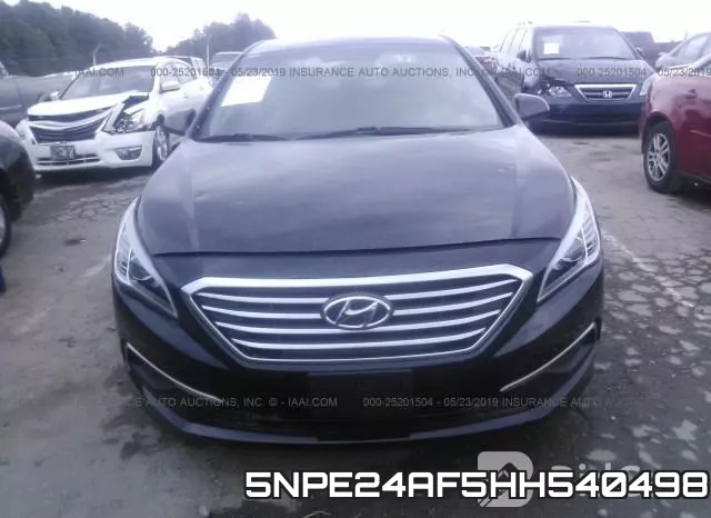5NPE24AF5HH540498 фото 7