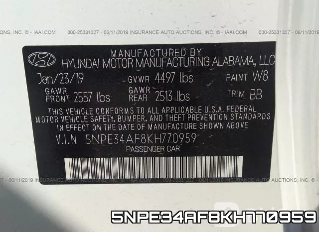 5NPE34AF8KH770959 фото 9