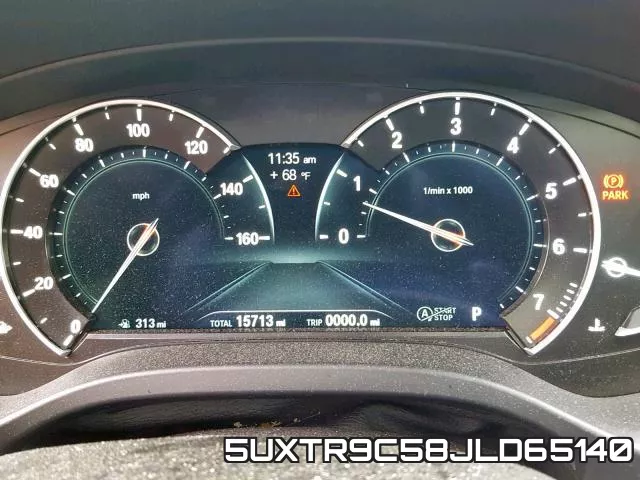 5UXTR9C58JLD65140 фото 9