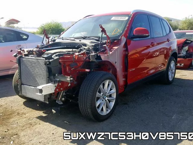 5UXWZ7C53H0V85750 фото 3