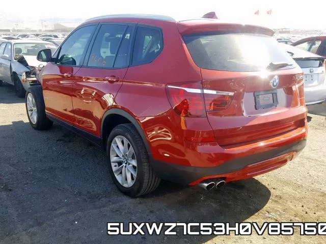 5UXWZ7C53H0V85750 фото 4