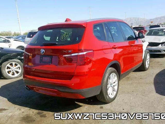 5UXWZ7C53H0V85750 фото 5