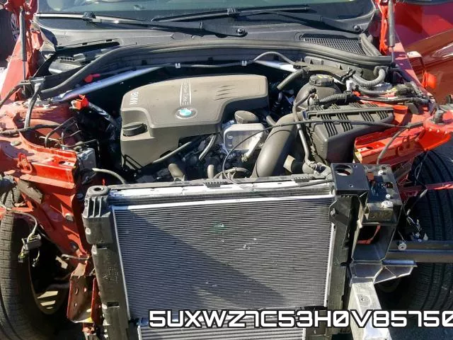 5UXWZ7C53H0V85750 фото 8