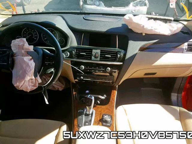 5UXWZ7C53H0V85750 фото 10