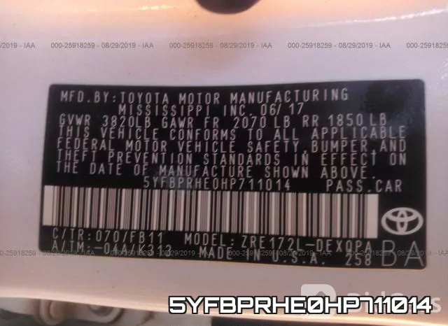 5YFBPRHE0HP711014 фото 10