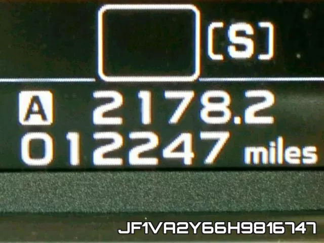 JF1VA2Y66H9816747 фото 9