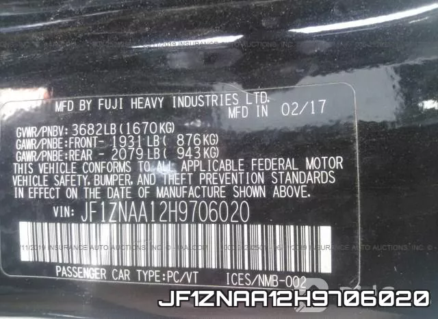 JF1ZNAA12H9706020 фото 10