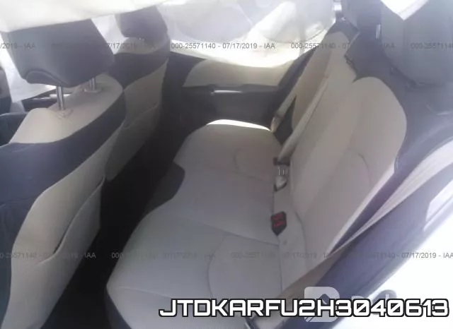 JTDKARFU2H3040613 фото 9