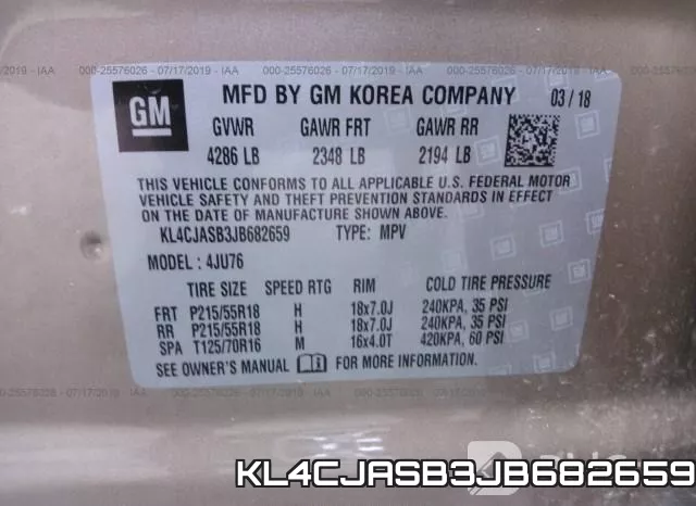 KL4CJASB3JB682659 фото 10
