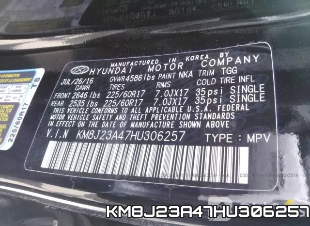 KM8J23A47HU306257 фото 10