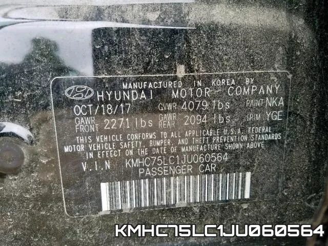 KMHC75LC1JU060564 фото 2