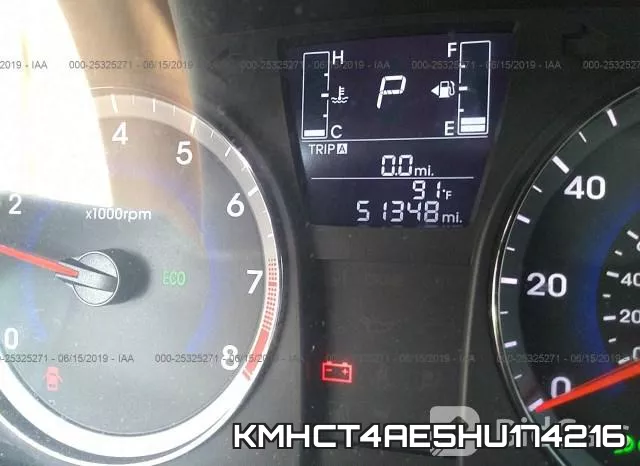 KMHCT4AE5HU174216 фото 8