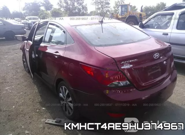 KMHCT4AE9HU374967 фото 4