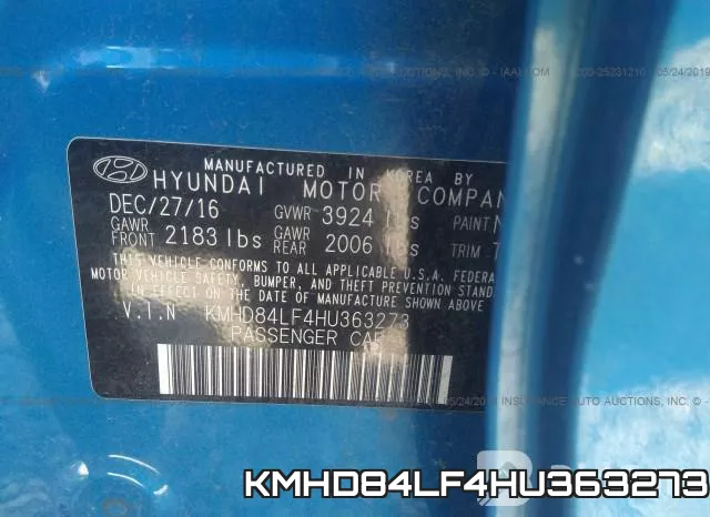KMHD84LF4HU363273 фото 10