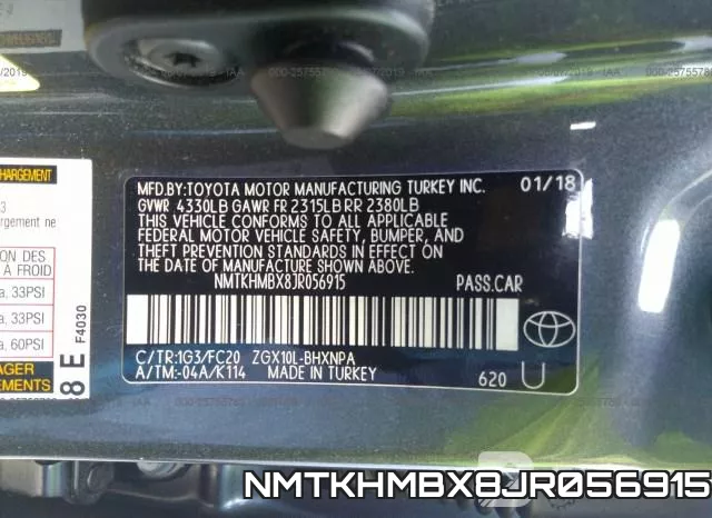 NMTKHMBX8JR056915 фото 10