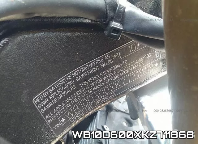 WB10D600XKZ711868 фото 2