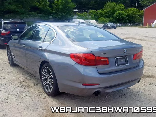 WBAJA7C38HWA70595 фото 4