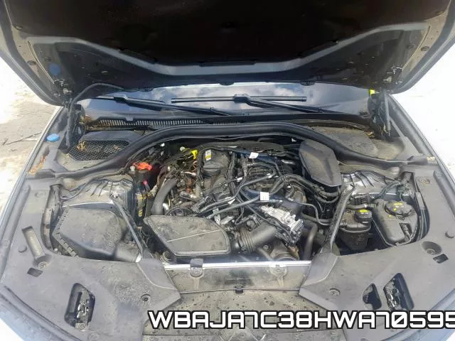 WBAJA7C38HWA70595 фото 8