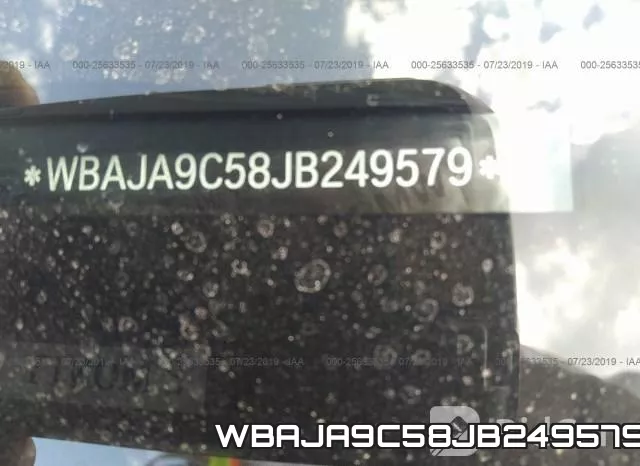 WBAJA9C58JB249579 фото 10