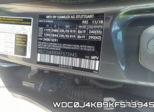 WDC0J4KB9KF573945 фото 10
