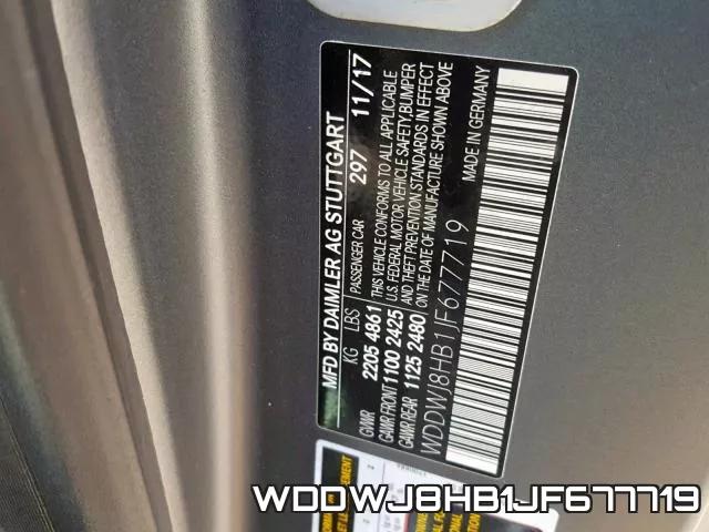 WDDWJ8HB1JF677719 фото 2