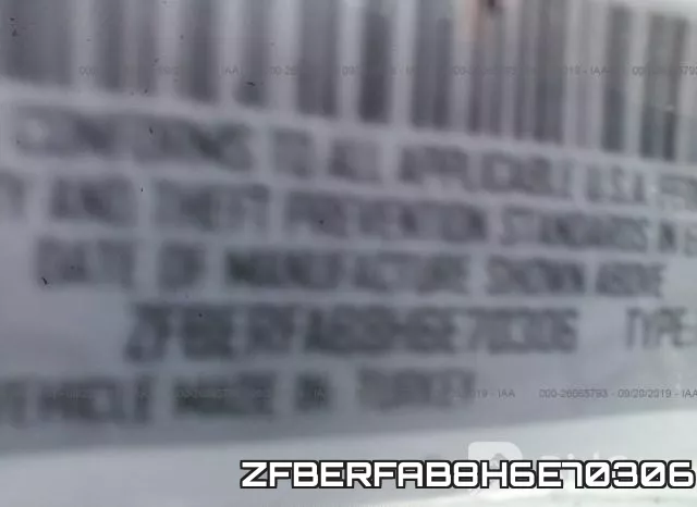 ZFBERFAB8H6E70306 фото 10