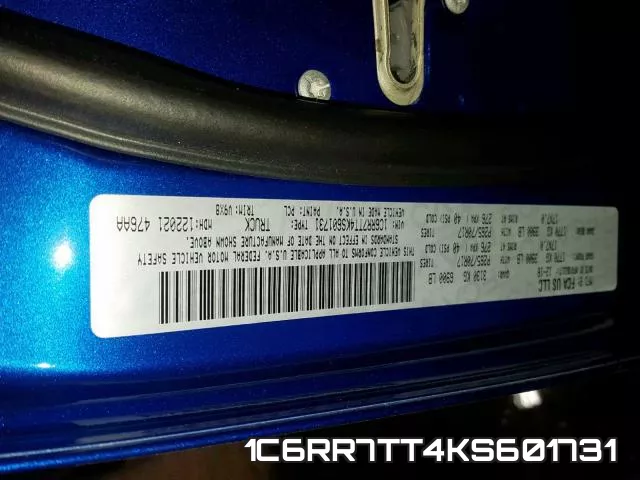 1C6RR7TT4KS601731 фото 2