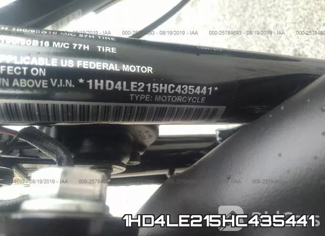 1HD4LE215HC435441 фото 2