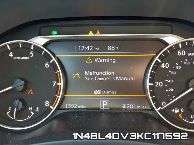 1N4BL4DV3KC117592 фото 9