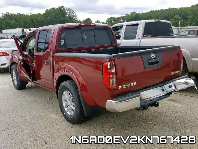 1N6AD0EV2KN767428 фото 4